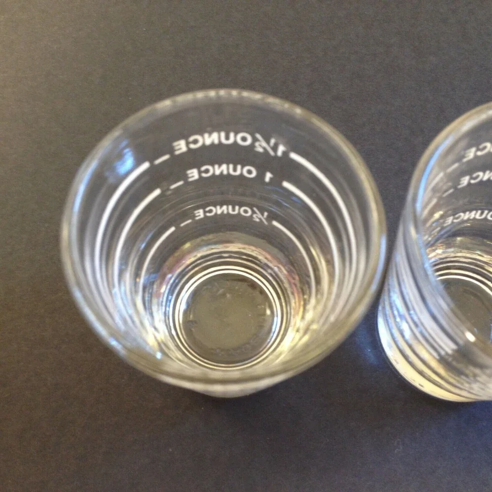 Sure Shot Measuring Glass Shot Glass w/ Measuring For Ounces Collectable Each